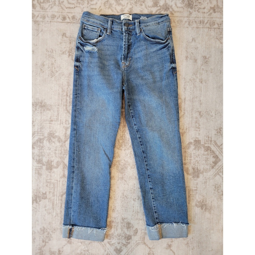 Kensie "The Allie" High Rise Slim Straight Jeans Size 4 / 27